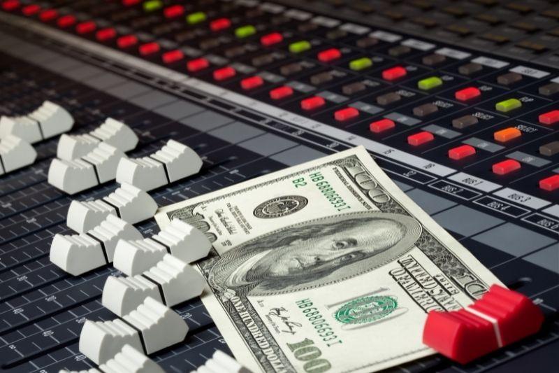 Make music money